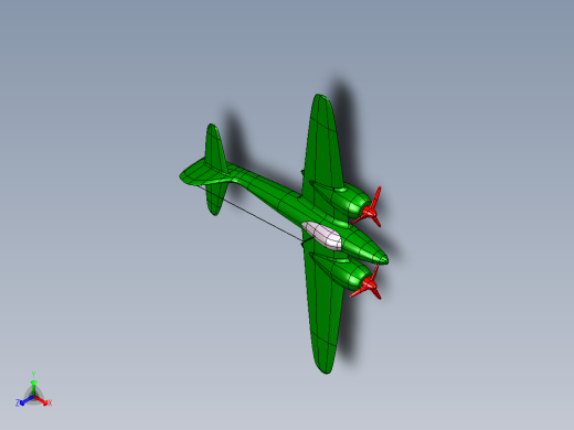 A3003785-川崎 Ki-108飞机