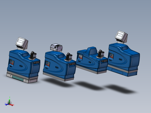 4款一种模块化熔炼机模型