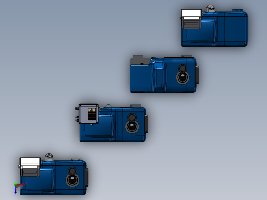 4款一种模块化熔炼机模型俯视缩略图
