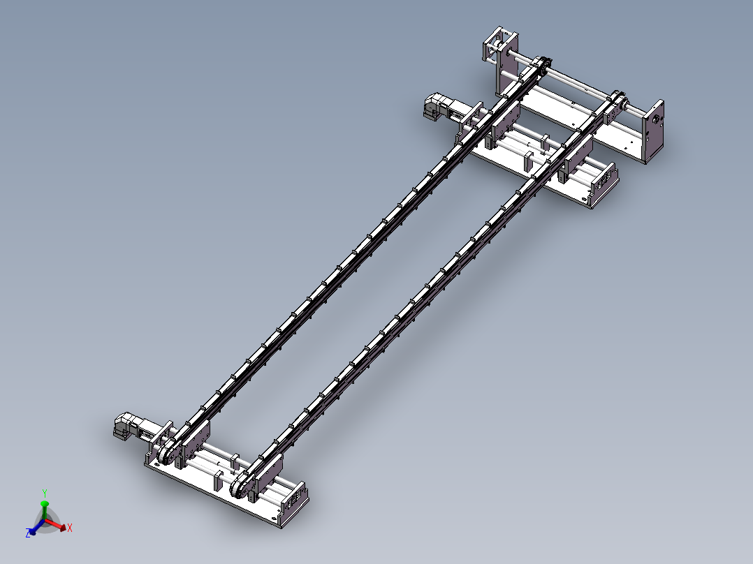 2.74米宽度可调输送机构