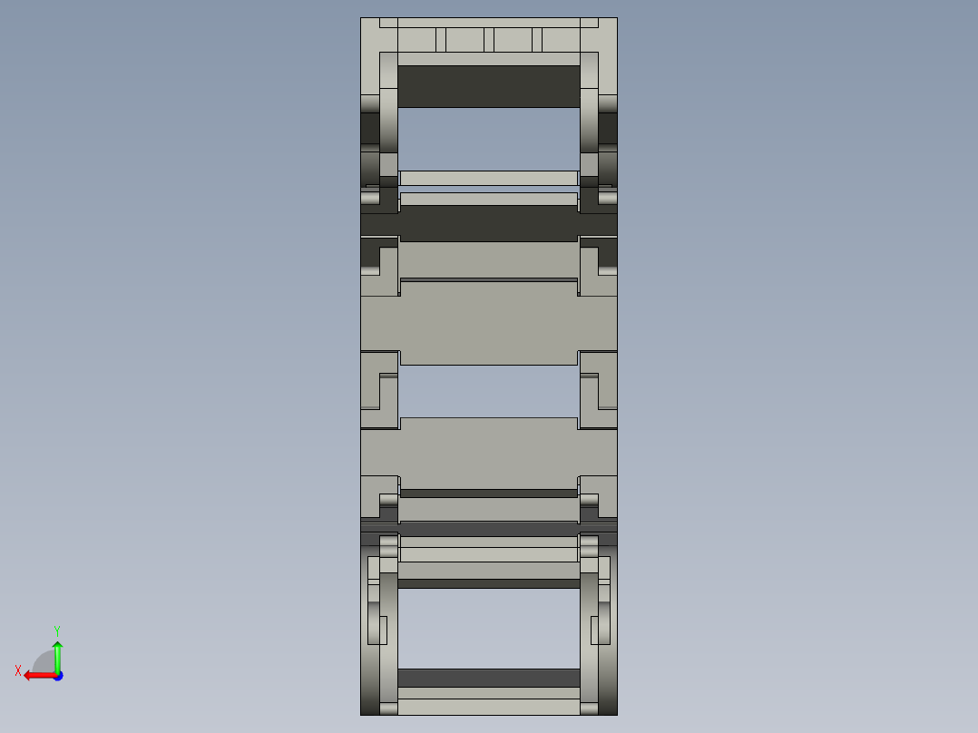 VBF03-F38-R55-N20-VEF03-F38拖链(TB)后视图