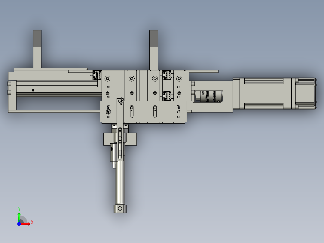 1模组分料前视图
