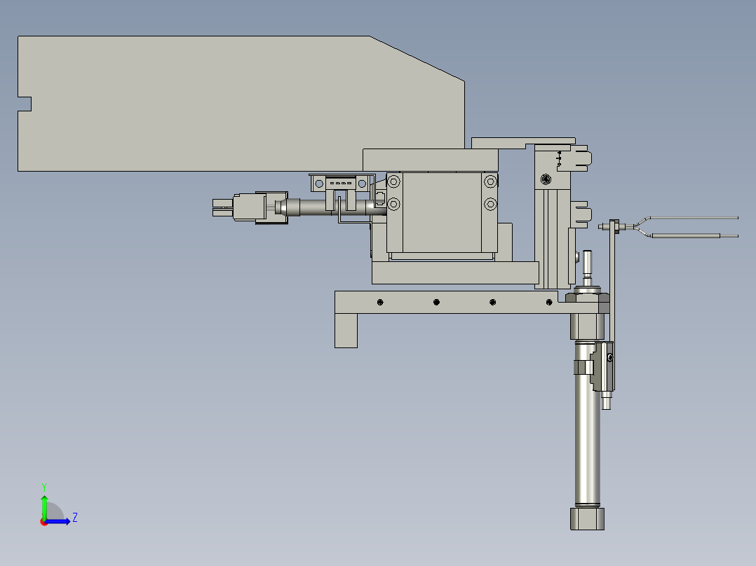 1模组分料左视图