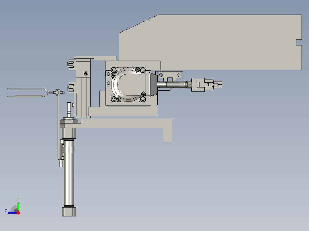 1模组分料右视图