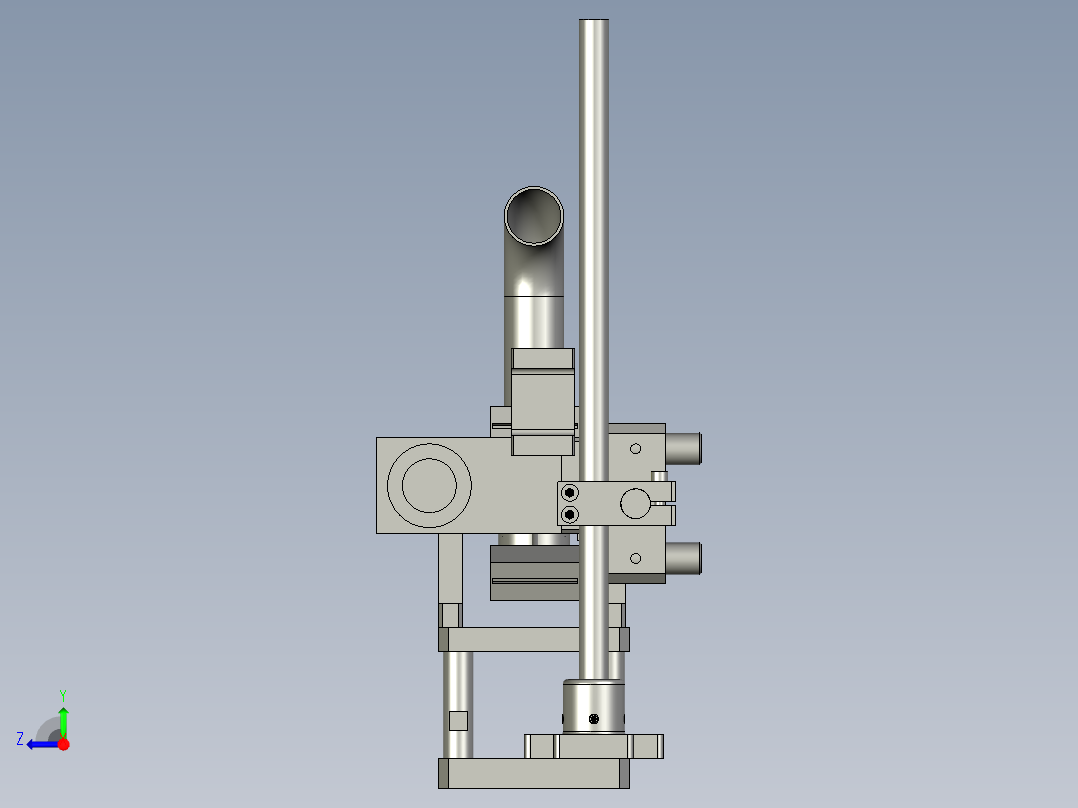 充电接口检测自动化设备设计-A104STNBC000-旋转测试-V1右视图