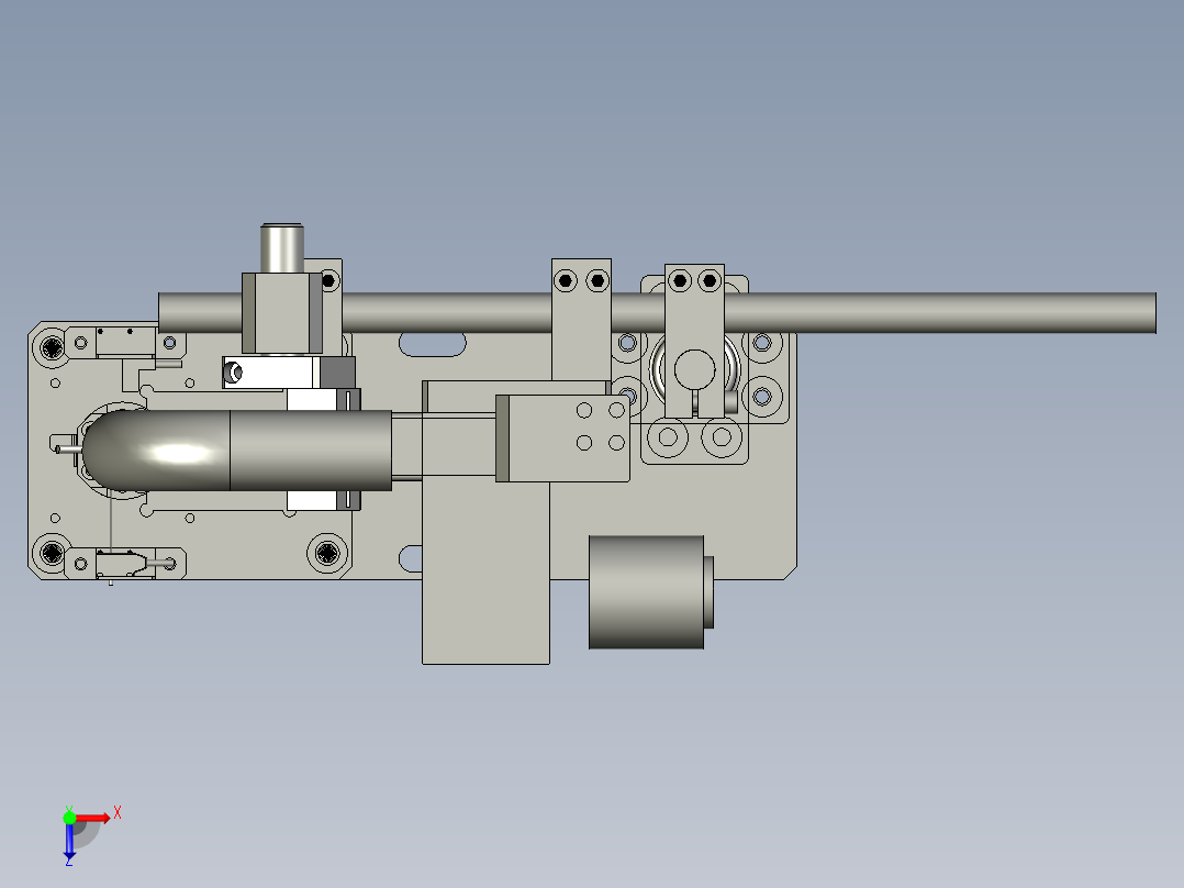 充电接口检测自动化设备设计-A104STNBC000-旋转测试-V1俯视图