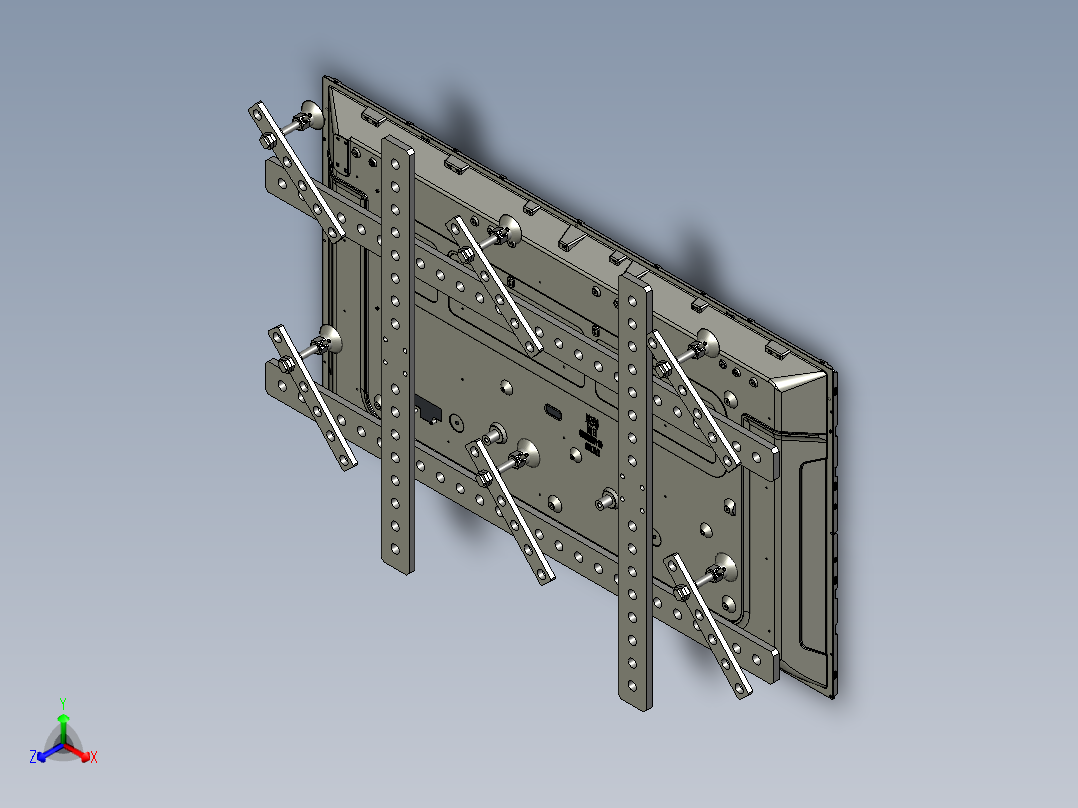 装配体德阳治具主视图