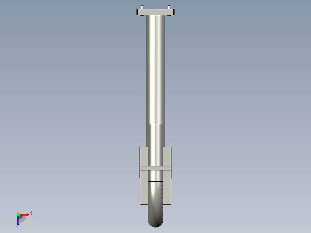 抽风装配俯视图