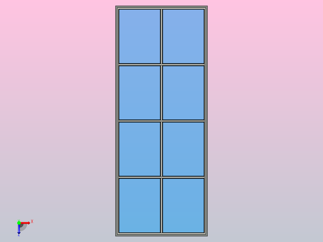 剖面设计分区俯视图
