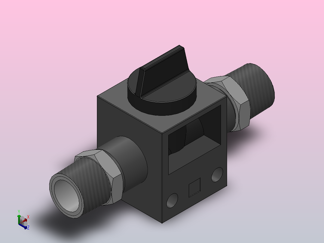 HVSS螺纹连接型[HVSS 02-02(B)] (2)主视图