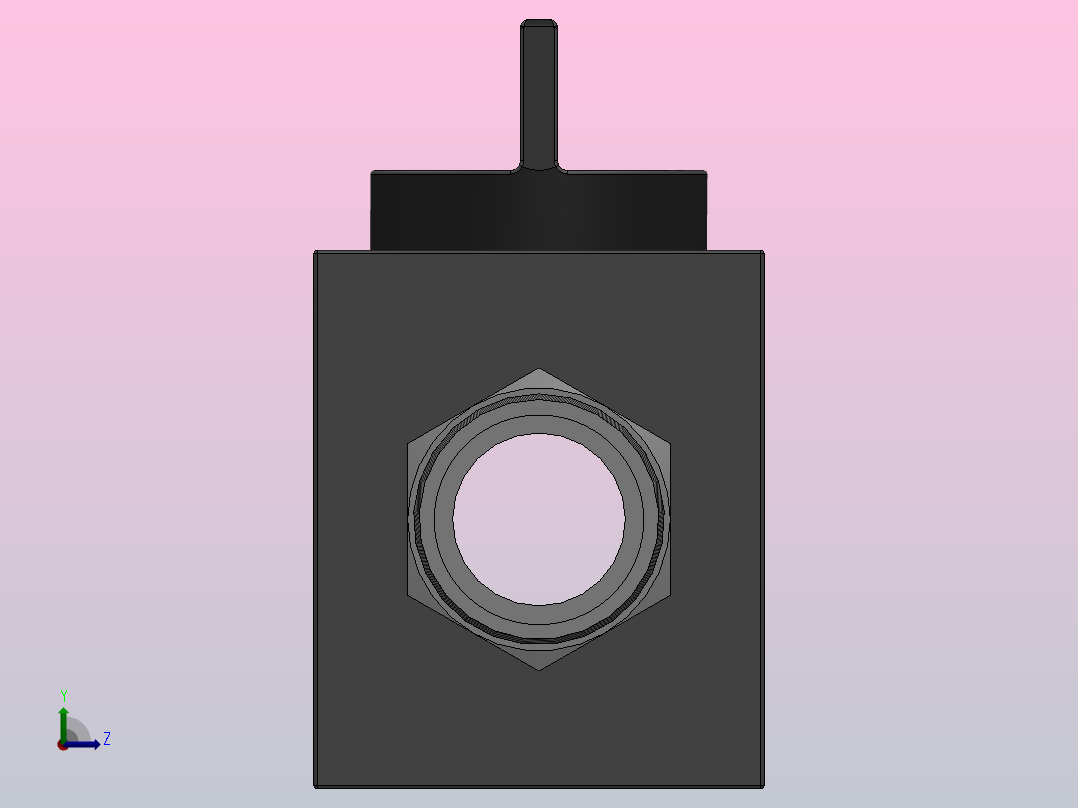 HVSS螺纹连接型[HVSS 02-02(B)] (2)前视图