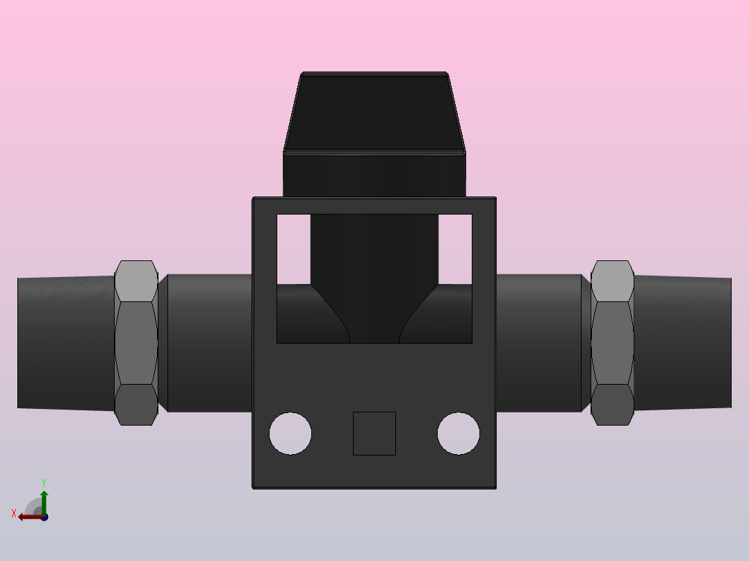 HVSS螺纹连接型[HVSS 02-02(B)] (2)左视图