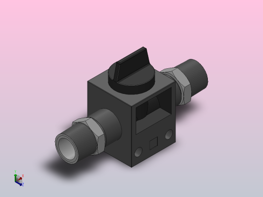 HVSS螺纹连接型[HVSS 02-02(B)] (2)正等轴测缩略图