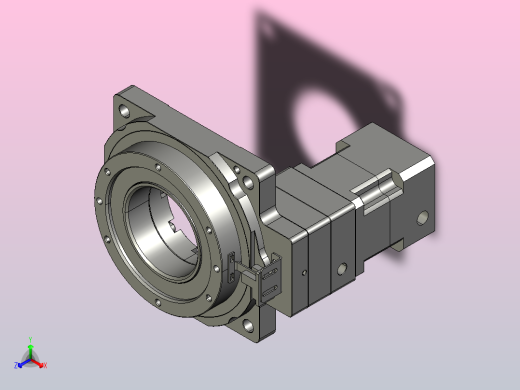 150种中空旋转平台3D模型