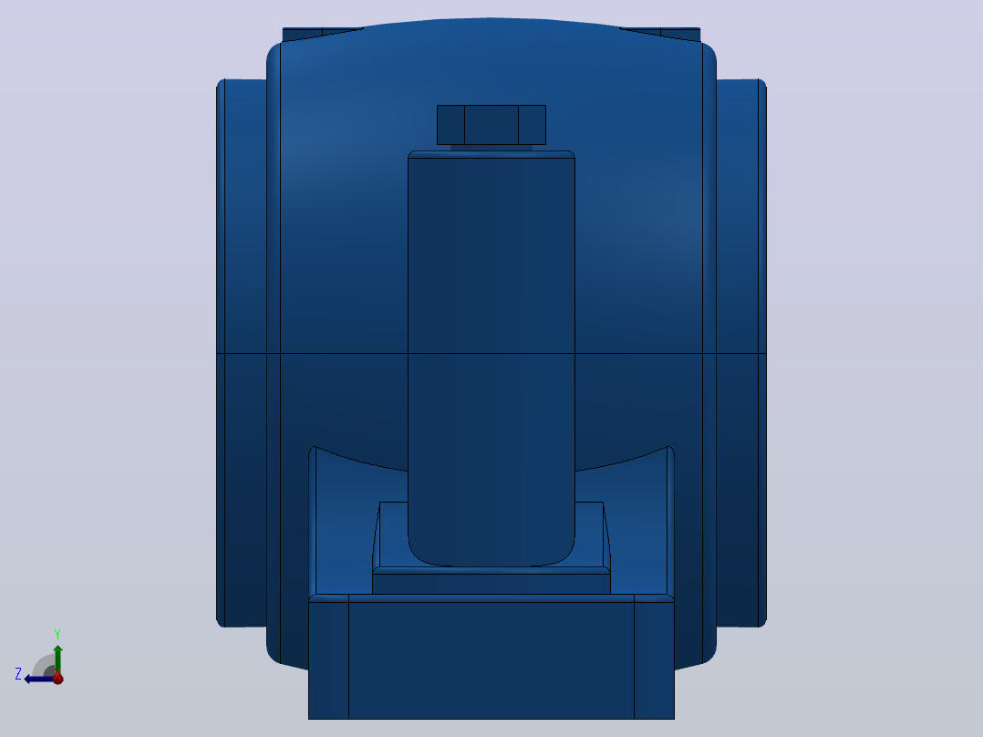 SN500系列[SN510-SSN510]轴承右视图