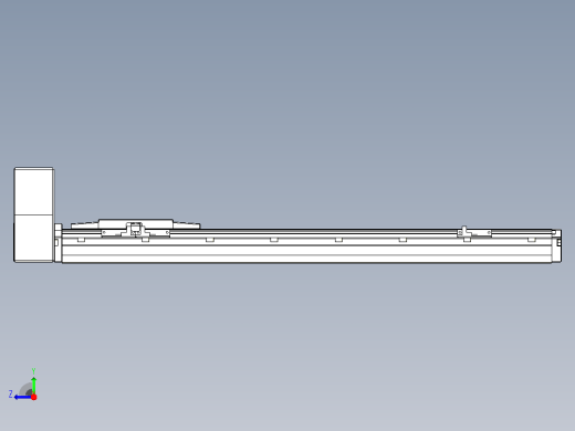 机器人皮带驱动直线轴TPA-GCB-120-P70-L500-RU-M20-N3右视缩略图