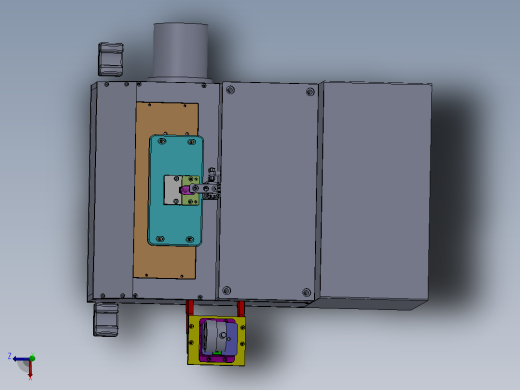 切割设备3D模型