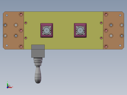 软连接夹具前视缩略图