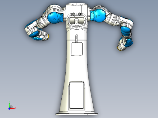 motoman-sda10-robot STP X_T前视缩略图