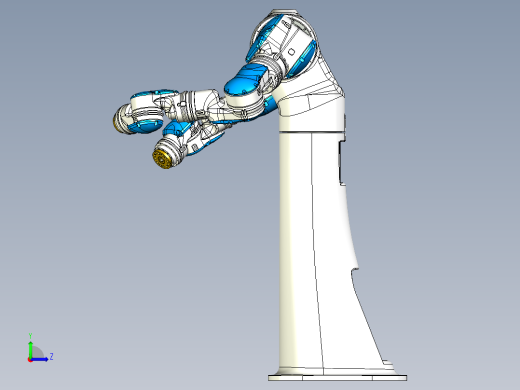 motoman-sda10-robot STP X_T左视缩略图