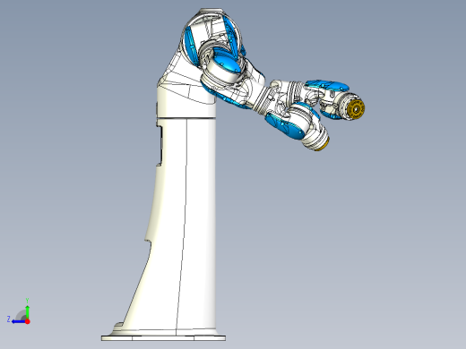 motoman-sda10-robot STP X_T右视缩略图