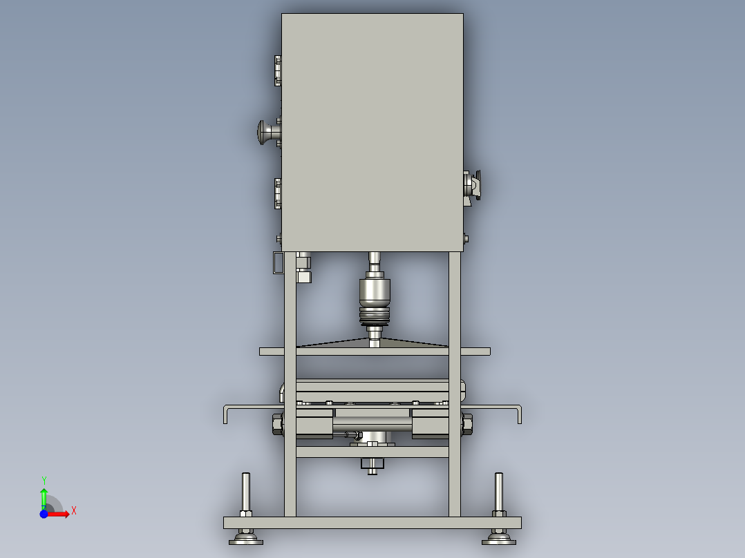 LED液晶压力测试前视图