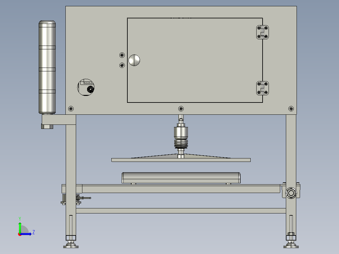 LED液晶压力测试左视图