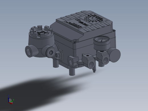定位（电）旋转器设计模型