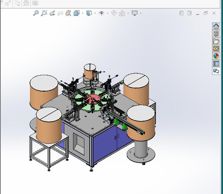 锁闩尾套自动装配机