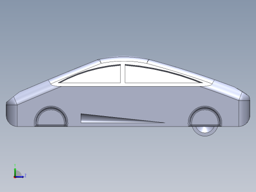 汽车3D模型左视缩略图