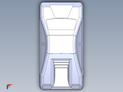 汽车3D模型俯视缩略图