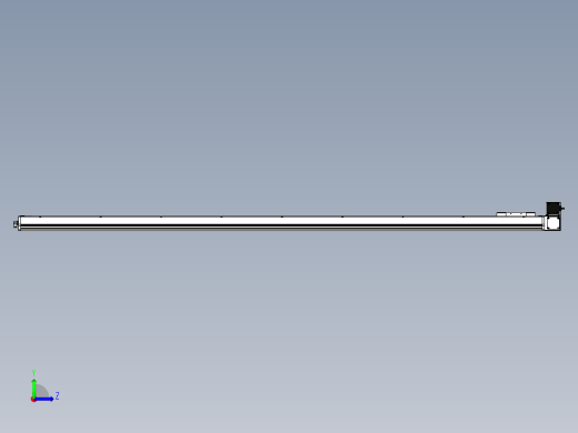Toyo东佑达直线模组-ECB14-2300-RU左视缩略图
