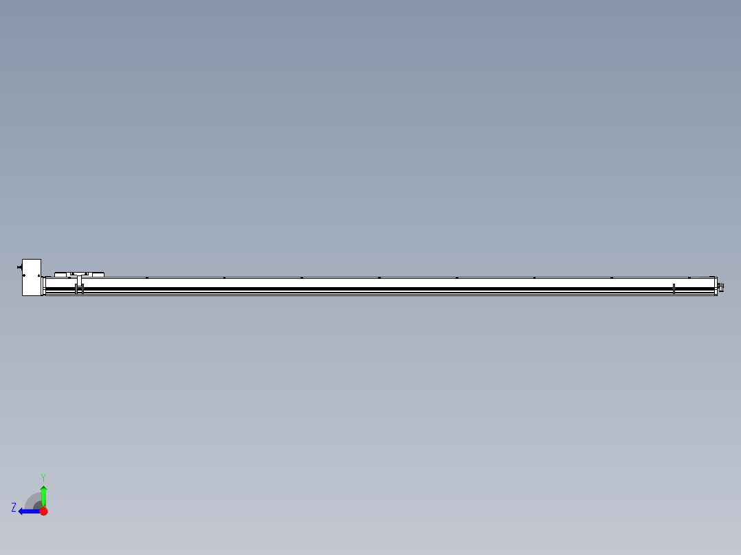 Toyo东佑达直线模组-ECB14-2300-RU右视图