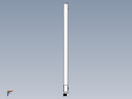 Toyo东佑达直线模组-ECB14-2300-RU俯视缩略图