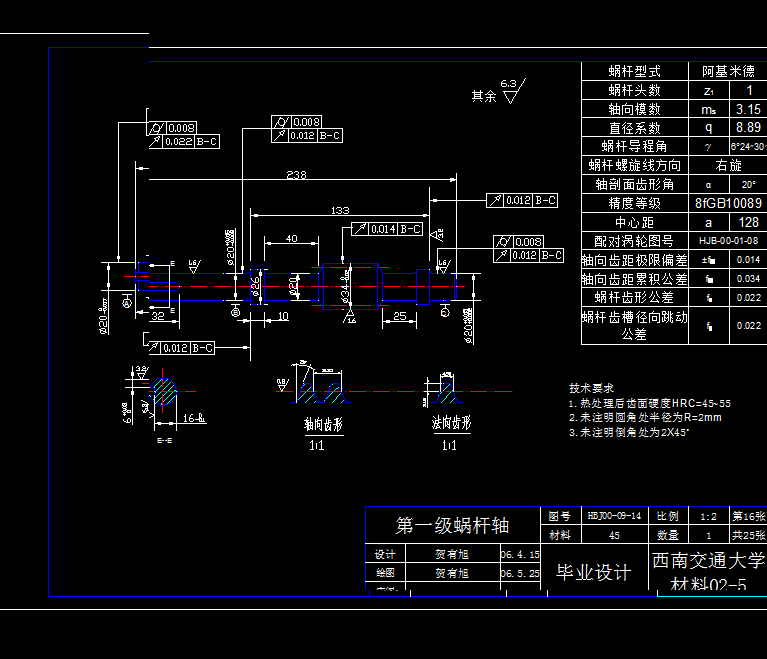 0.1t普通座式焊接变位机设计【全套CAD图纸和论文】
