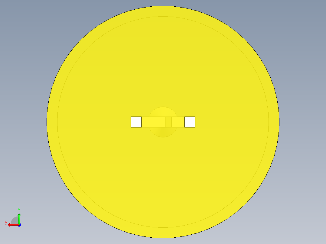 LED_Round_Amber_D10.0mm后视图