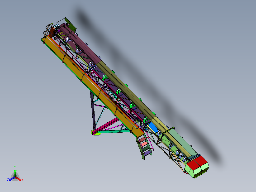 煤炭矿用胶带输送机
