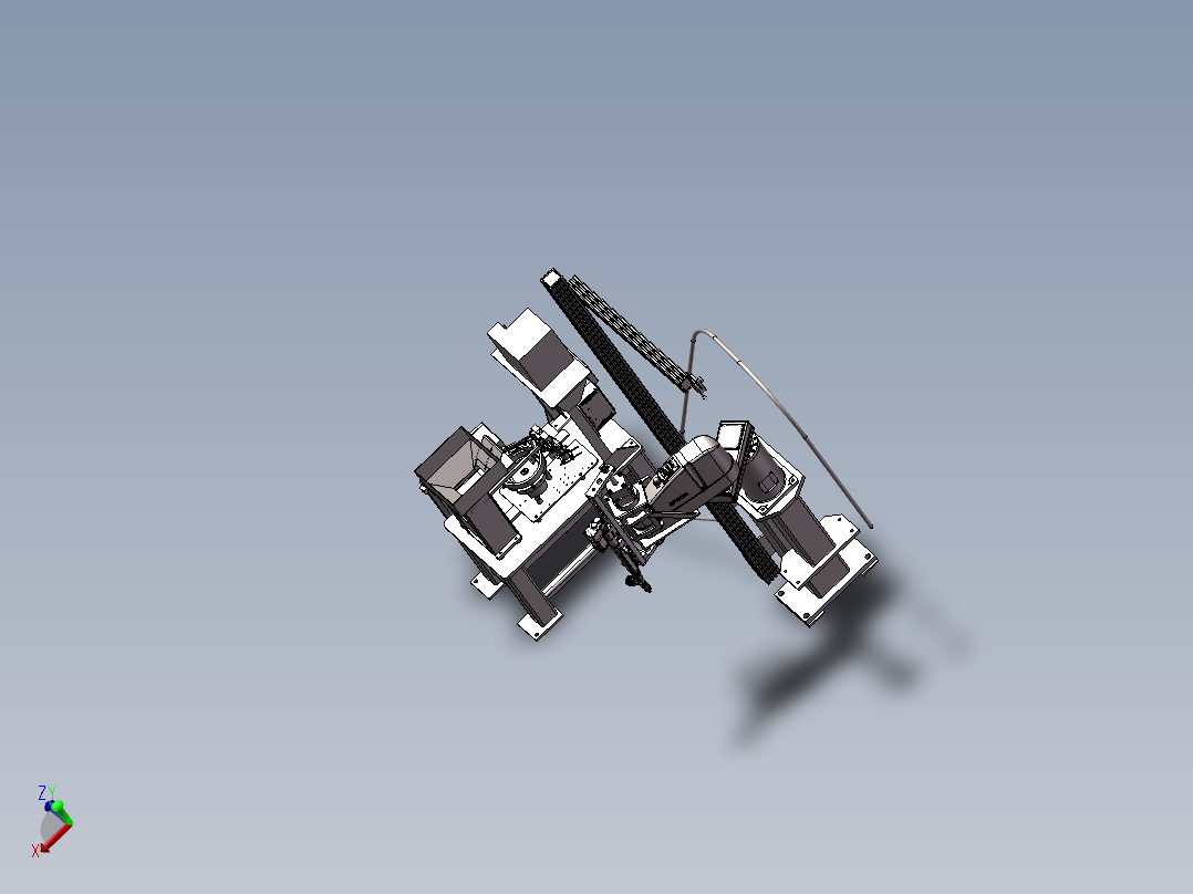 四轴工业机械手臂螺丝全自动上螺丝机