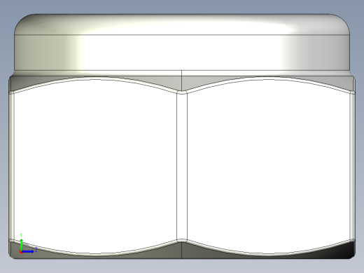 紧固件-STEP 0.3125 Lock Nut左视缩略图