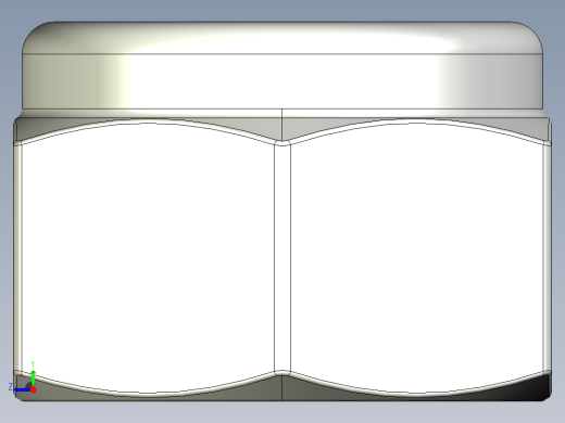 紧固件-STEP 0.3125 Lock Nut右视缩略图