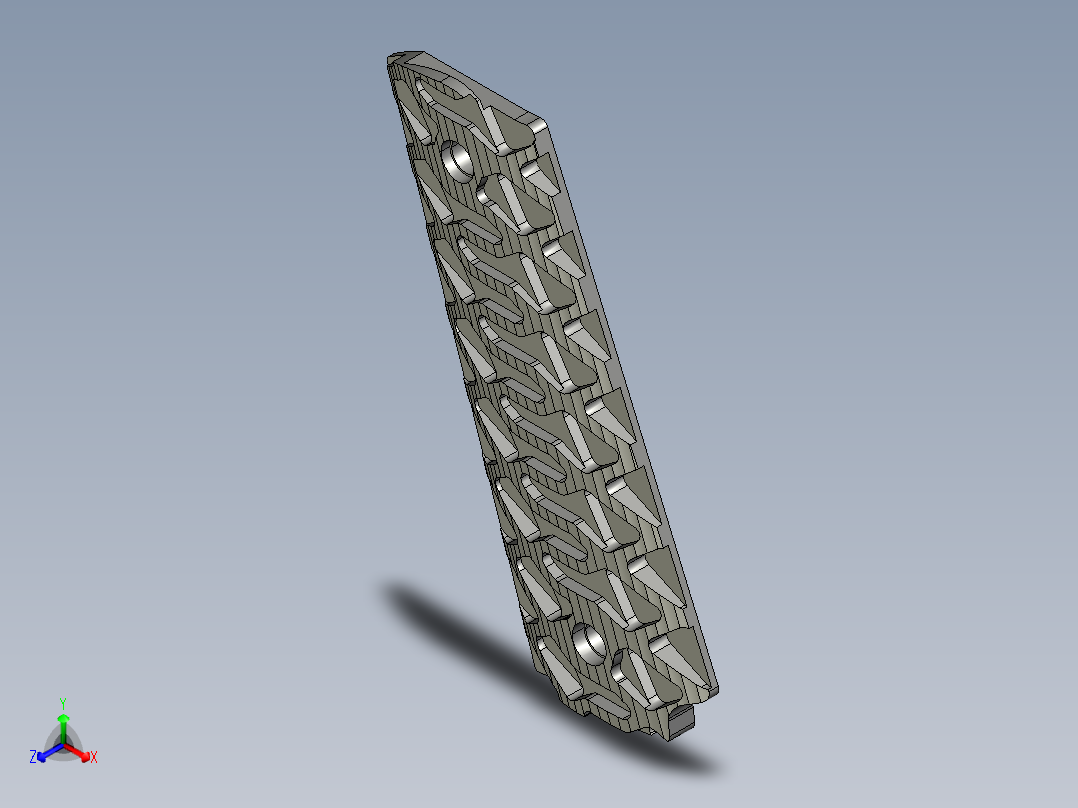 Gun handle-big正等轴测图