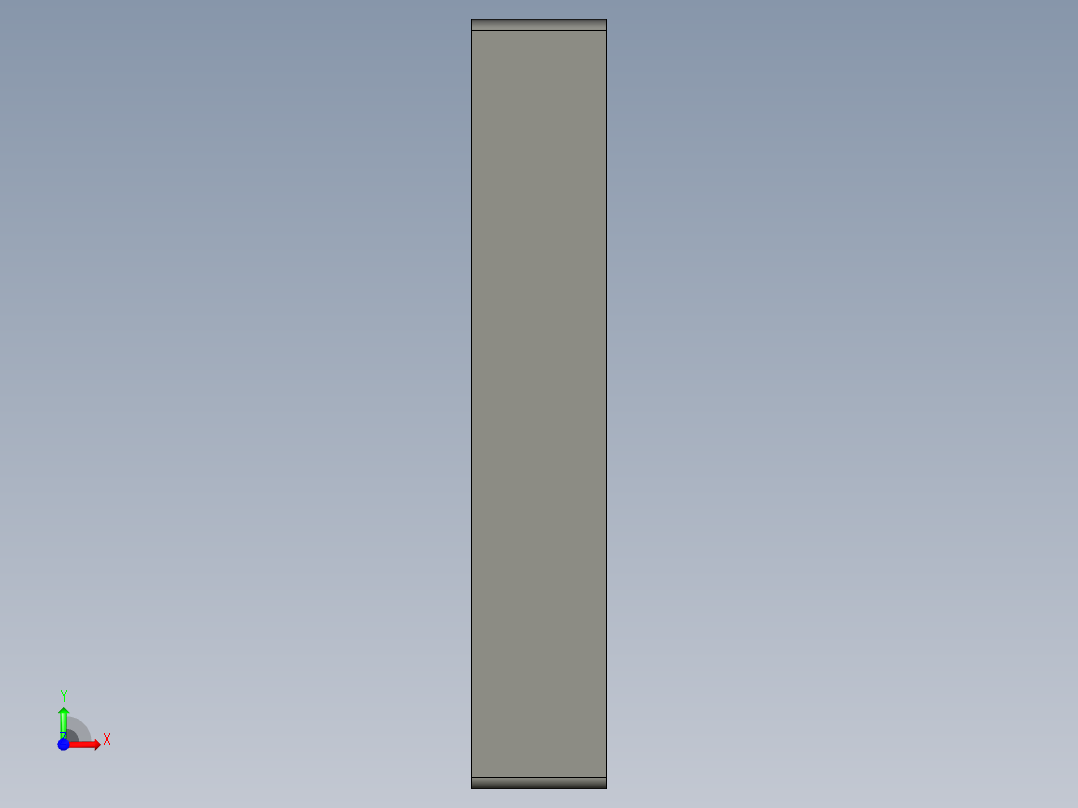 基恩士FU-38S_kc图纸模型前视图
