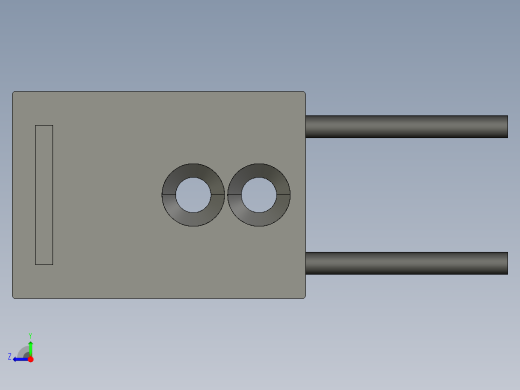 基恩士FU-38S_kc图纸模型右视缩略图