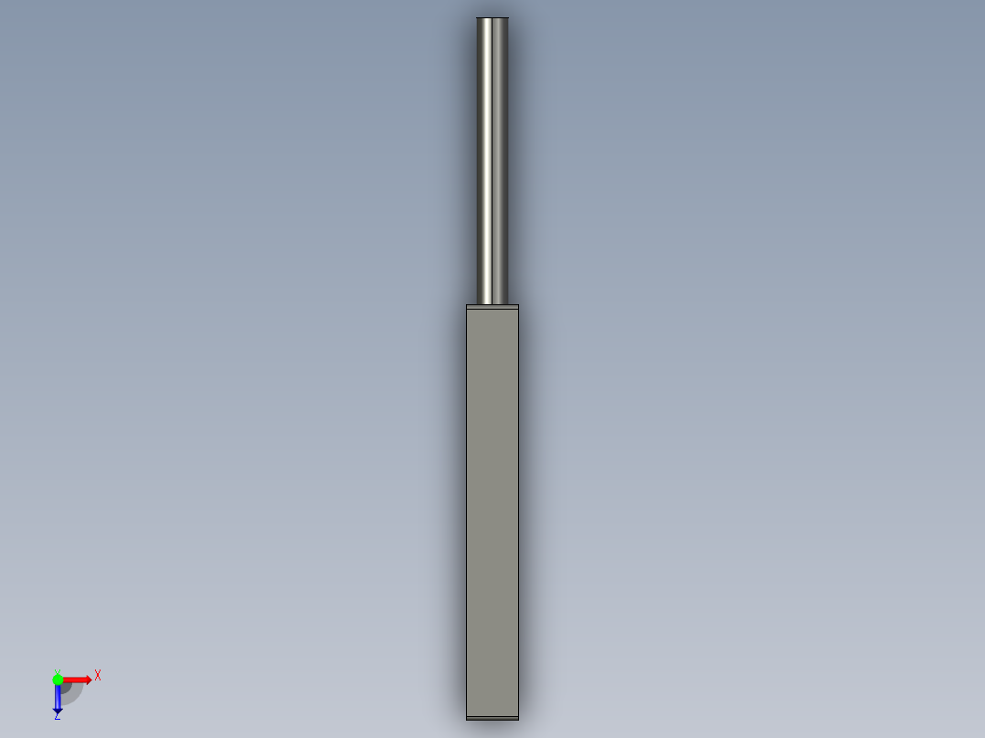 基恩士FU-38S_kc图纸模型俯视图