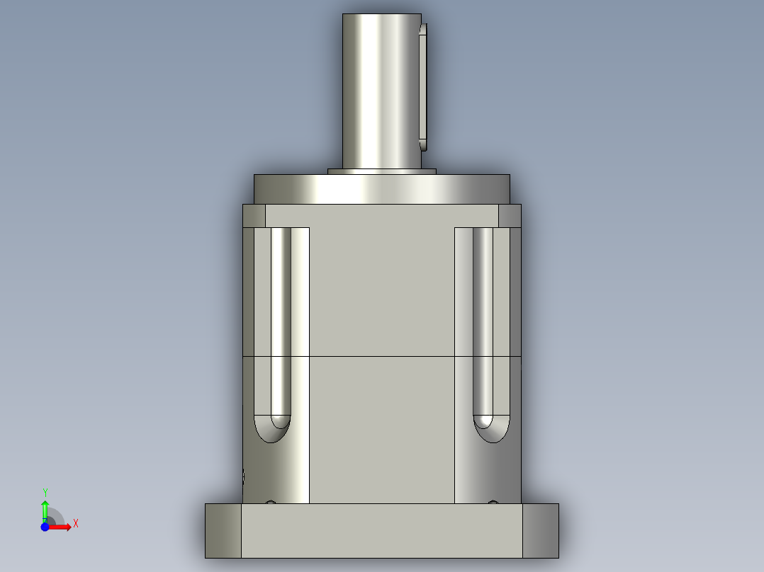 斜齿PGH142-L1 32-130-165-M10.STEP前视图