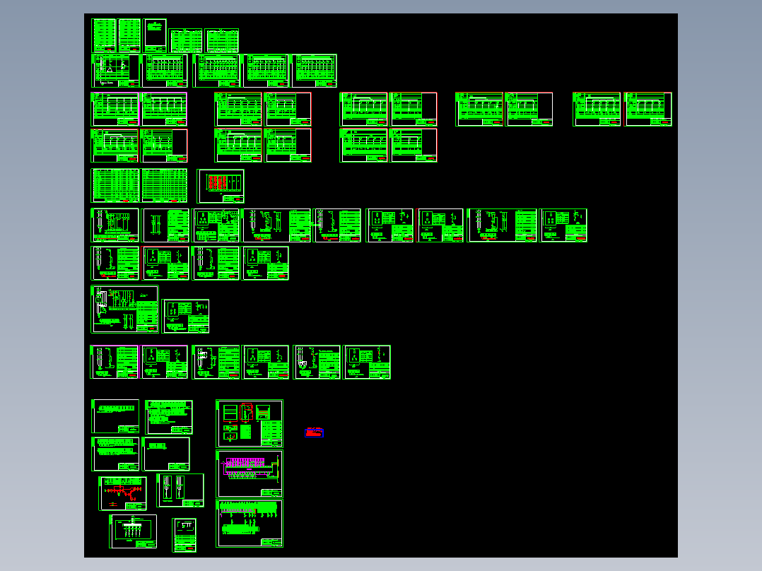 某生产线工程电气图
