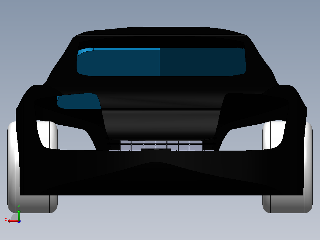 汽车车身 (75)后视图
