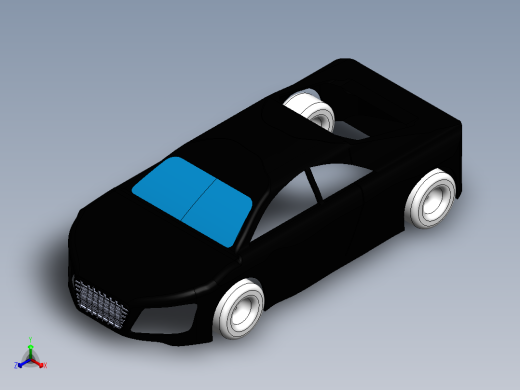 汽车车身 (75)正等轴测缩略图