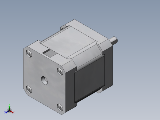 42步进06 0.6N.M正等轴测缩略图