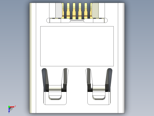 HDMI接口俯视缩略图